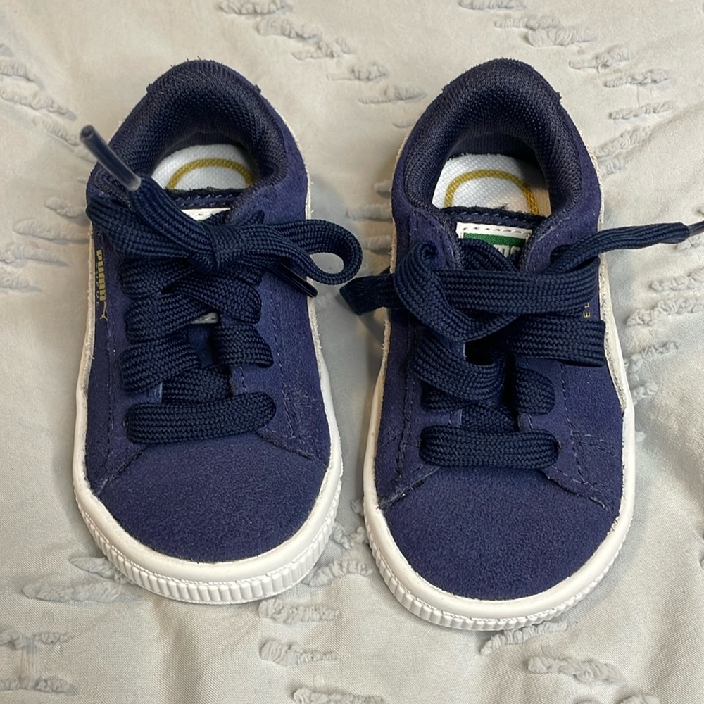 Puma Classics. Low Sneaker. Suede. Toddler.